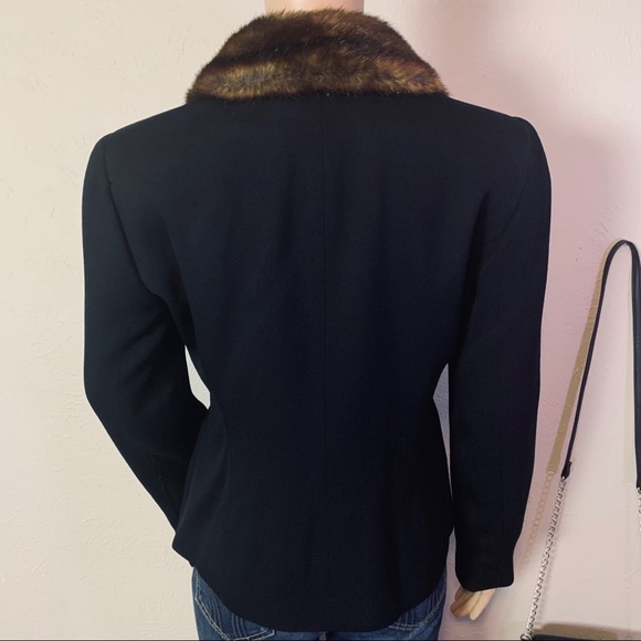 Lauren Ralph Lauren Fur Trim Jacket - Picture 4 of 4